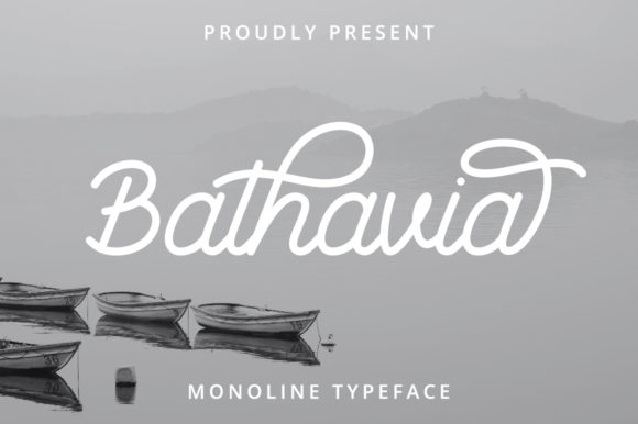 Bathavia: A Font That Elevates Design with Elegance and Precision