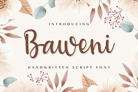 Baweni: A Fun and Friendly Handwritten Font for Modern Design Projects