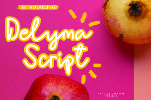 Delyma: A Stylish Script Font for Elegant Design Projects
