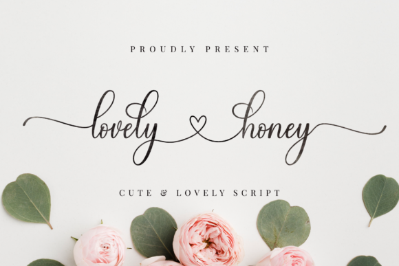 Discover the Beauty of Lovely Honey: A Romantic Script Font for Creative Expression