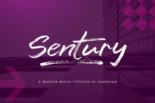 Discover the Timeless Charm of Sentury: A Handwritten Brush Font for Modern Design