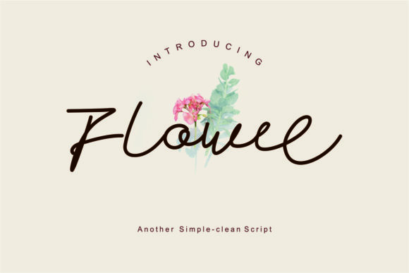 Flowee: A Stylish Script Font for Personalized Design Projects