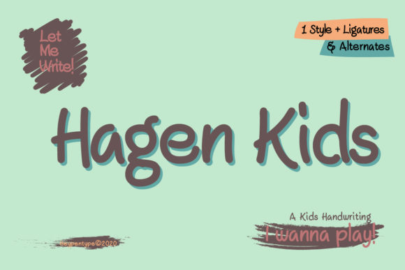 Hagen Kids: A Font That Brings Joy and Creativity to Everyday Projects