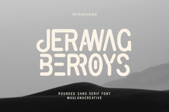 Jerawag Berroys: A Vintage Sans Serif Font That Elevates Your Designs