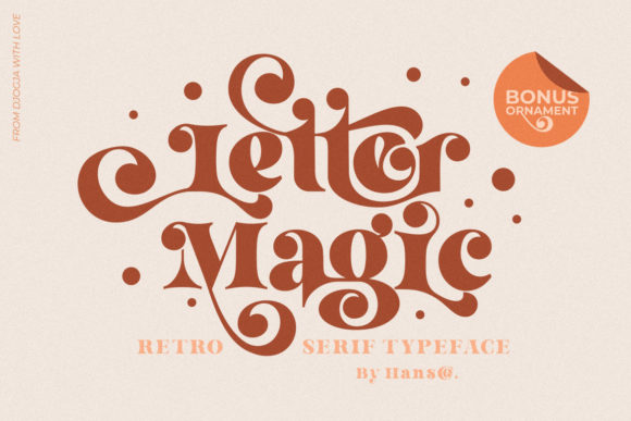 Letter Magic: A Serif Font That Captures the Soul of Vintage Design