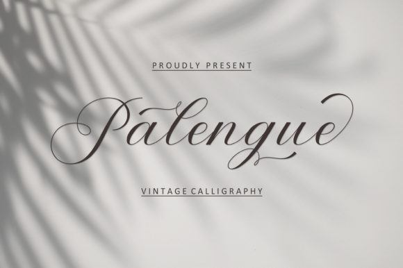 Palengue: A Font That Elevates Design with Elegance