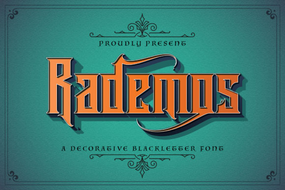 Rademos Font: Bold, Authentic, and Daring