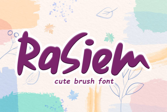 Rasiem: A Versatile Handwritten Font for Creative Projects