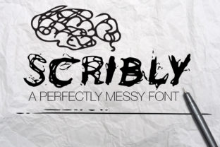 Scribly: A Handwritten Font That Captures Quirky Creativity